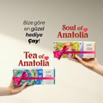 Lazika – Hediyelik Anadolu Çay Koleksiyonu, Siyah, Yeşil, Earl Grey ve Bitki Çayları, Çay Severler İçin Özel Set (Soul of Anatolia)