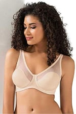 Le Jardin 9200 Linda Tül Toparlayacı Sütyen B-C Soft Cup Sütyen 85C Ten