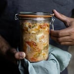Le Parfait Super Terrines Klipsli/Contalı Cam Kavanoz 1L (4 Adet)