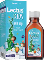 Lectus Kids Balık Yağı Karışık Meyve Aromalı