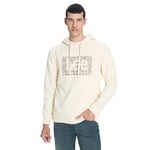 Lee Big Logo Baskılı Kapüşonlu Sweatshirt Sweatshirt Erkek
