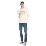 Lee Big Logo Baskılı Kapüşonlu Sweatshirt Sweatshirt Erkek