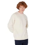 Lee Bisiklet Yaka Erkek Sweatshirt Beyaz XL