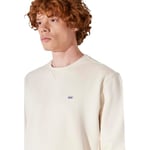Lee Bisiklet Yaka Erkek Sweatshirt Beyaz XL