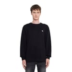 Lee Bisiklet Yaka Erkek Sweatshirt Siyah M