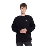 Lee Bisiklet Yaka Erkek Sweatshirt Siyah S