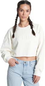 Lee Bisiklet Yaka Sweatshirt Sweatshirt Kadın