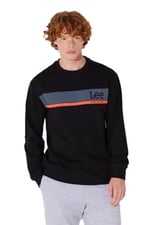 Lee Bisiklet Yaka Sweatshirt Sweatshirt Erkek