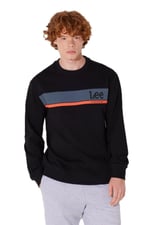 Lee Bisiklet Yaka Sweatshirt Sweatshirt Erkek