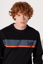 Lee Bisiklet Yaka Sweatshirt Sweatshirt Erkek