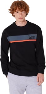 Lee Bisiklet Yaka Sweatshirt Sweatshirt Erkek