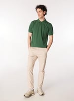 Lee Cooper Erkek Twıns 1 Pike Polo Yaka T-Shırt 242025 Koyu Yeşil