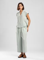 Lee Cooper Janet Kısa Kol Bluz Yeşil, 262 LCF 242004