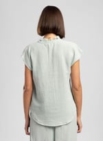 Lee Cooper Janet Kısa Kol Bluz Yeşil, 262 LCF 242004
