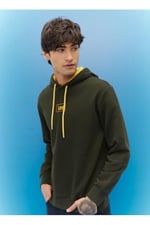 Lee Kapüşonlu Sweatshirt Erkek Sweatshirt