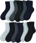 Leement socks Çocuk 12 Çift Kalın Havlu Termal Çorap Burun Dikişsiz Premium Seri Asorti -2