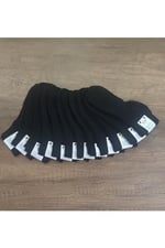 Leement socks Çocuk 12 Çift Pamuklu Yazlık Siyah Patik Çorap siyah -1