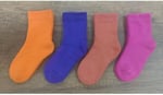 Leement socks Çocuk 4 Çift Kalın Havlu Termal Çorap Burun Dikişsiz Premium Seri Asorti -3
