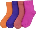Leement socks Çocuk 4 Çift Kalın Havlu Termal Çorap Burun Dikişsiz Premium Seri Asorti -3