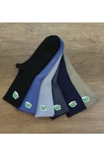 Leement socks Çocuk 6 Çift Bambu Soket Çorap Okul Çorabı Dikişsiz Burun Kaliteli Orta Kalın Asorti -1