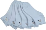 Leement socks Çocuk 6 Çift Pamuklu Yazlık Beyaz Patik Çorap beyaz -1