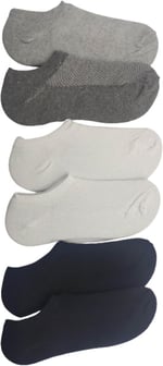 Leement socks Çocuk 6 Çift Snekers Sıfır Boy Babet Çorap Asorti -1