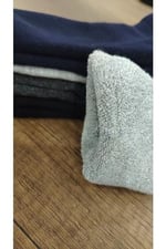 Leement socks Çocuk 8 Çift Kalın Havlu Termal Çorap Burun Dikişsiz Premium Seri Asorti -4