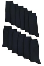 Leement socks Çocuk Okul Çorabı Düz Soket Beyaz Renk 12 Çift Pamuklu Beyaz -1