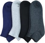 Leement socks Dikişsiz Kışlık Kalın Havlu Patik Çorap 4 Çift Pamuklu Asorti 37-43 37-43