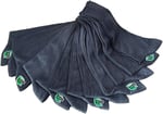 Leement socks Erkek 12 Çift Ince Yazlık Bambu Klasik Çorap beyaz -1