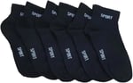 Leement socks Erkek 6 Çift Yarım Konç Spor Çorap Ekonomik beyaz -1