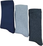 Leement socks Erkek Kışlık Termal Çorap Içi Havlu Premium Seri 3 Çift Siyah -1