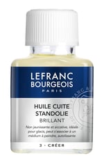 Lefranc & Bourgeois Boya Malzemesi, Keten Yağı, Yağlı Boya için Standlı Yağ, 75 ml Şişede - Seçenekler: Boya malzemesi parlak, Keten tohumu yağı...