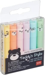 Legami Kalemlg Stabılo 6 Mını Ayıcık Pastel (6lı Set) VMH0004
