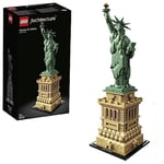 LEGO Architecture Özgürlük Heykeli 21042 - Seyahat, Tarih ve Mimari Seven Yetişkinler için Sergilenebilir Yapım Seti (1685 Parça)