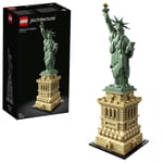 LEGO Architecture Özgürlük Heykeli 21042 - Seyahat, Tarih ve Mimari Seven Yetişkinler için Sergilenebilir Yapım Seti (1685 Parça)