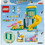 LEGO Bluey: Bluey ve Chloe ile Oyun Parkı Eğlencesi 11201 | 4 Yaş ve Üzeri Çocuklar için Bluey ve Chloe Minifigürleri İçeren Yaratıcı Oyuncak Yapım Seti, Hediye Fikri (104 Parça)