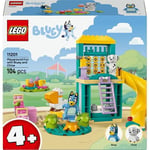 LEGO Bluey: Bluey ve Chloe ile Oyun Parkı Eğlencesi 11201 | 4 Yaş ve Üzeri Çocuklar için Bluey ve Chloe Minifigürleri İçeren Yaratıcı Oyuncak Yapım Seti, Hediye Fikri (104 Parça)