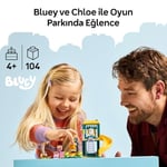 LEGO Bluey: Bluey ve Chloe ile Oyun Parkı Eğlencesi 11201 | 4 Yaş ve Üzeri Çocuklar için Bluey ve Chloe Minifigürleri İçeren Yaratıcı Oyuncak Yapım Seti, Hediye Fikri (104 Parça)