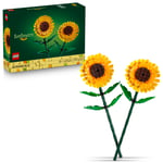 LEGO Botanicals Ayçiçeği 40524 | 8 Yaş ve Üzeri Çocuklar için Ayarlanabilir Saplı 2 Ayçiçeği İçeren Oyuncak Yapım Seti, Doğum Günü Hediyesi (191 Parça)