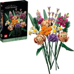 LEGO Botanicals Çiçek Buketi 10280 – Yetişkinler için Gül, Aslanağzı ve Papatya İçeren Dekoratif Yapay Çiçek Modeli Yapım Seti, Kadınlar ve Erkekler için Sevgililer Günü Hediyesi Fikri (756 Parça)