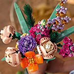 LEGO Botanicals Çiçek Buketi 10280 – Yetişkinler için Gül, Aslanağzı ve Papatya İçeren Dekoratif Yapay Çiçek Modeli Yapım Seti, Kadınlar ve Erkekler için Sevgililer Günü Hediyesi Fikri (756 Parça)