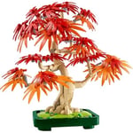 LEGO Botanicals Japon Kırmızı Akçaağaç Bonsai Ağacı 10348 - Kırmızı ve Kehribar Sarısı Yapraklara Sahip Yapay Bitki İçeren Sevgililer Günü'ne Özel Model Yapım Seti (474 Parça)