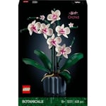 LEGO Botanicals Orkide 10311 – Yetişkinler için 5 Yaprak, 2 Kök ve Saksı İçeren Yaratıcı Dekoratif Yapay Bitki Modeli Yapım Seti, Kadınlar ve Erkekler için Sevgililer Günü Hediyesi Fikri (608 Parça)