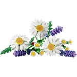 LEGO Botanicals Papatyalar 11508-3 Büyük Papatya, 2 Küçük Papatya Dalı, 3 Lavanta ve Yeşil Dallar İçeren Sevgililer Günü'ne Özel Yapay Çiçek Buketi Yapım Seti (133 Parça)