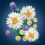 LEGO Botanicals Papatyalar 11508-3 Büyük Papatya, 2 Küçük Papatya Dalı, 3 Lavanta ve Yeşil Dallar İçeren Sevgililer Günü'ne Özel Yapay Çiçek Buketi Yapım Seti (133 Parça)