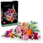 LEGO Botanicals Pembe Çiçek Buketi Yapım Seti 10342 – Anneler Günü'ne Özel Yetişkinler için Gül, Papatya, Peygamber Çiçeği ve Okaliptüs Dahil 15 Yapay Çiçek İçeren Model Yapım Seti (749 Parça)