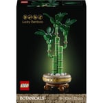 LEGO Botanicals Şans Bambusu 10344 – Yetişkinler için Bambu Sapları, Çakıl Taşları ve Ahşap Efektli Saksı İçeren Sevgililer Günü'ne Özel Dekoratif Bitki Modeli Yapım Seti (325 Parça)