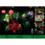 LEGO Botanicals Sukulentler 10309 – Yetişkinler için 9 Farklı Bitki ve Saksı İçeren Dekoratif Yaratıcı Yapay Çiçek Modeli Yapım Seti, Kadınlar ve Erkekler için Sevgililer Günü Hediye Fikri (771 Parça)