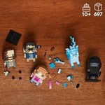 LEGO BrickHeadz Harry Potter Azkaban Tutsağı Figürleri 40677-10 Yaş ve Üzeri Çocuklar için Dekoratif, Hediyelik Yaratıcı Model Yapım Seti (697 Parça)